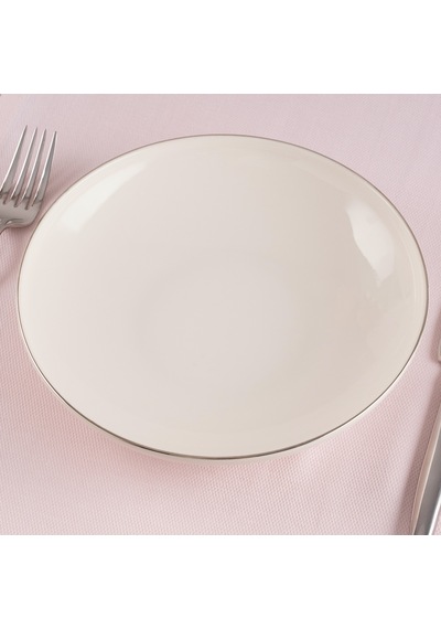 Aryıldız Hazel Platin Yemek Tabağı 21 Cm Renkli