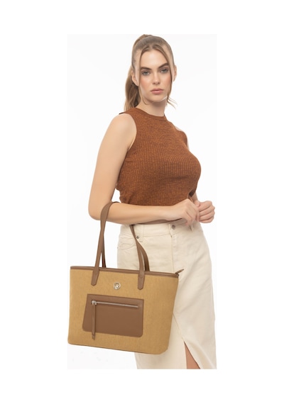 Beverly Hills Polo Club Kadın Omuz Çantası 05bhpc8048 Bej