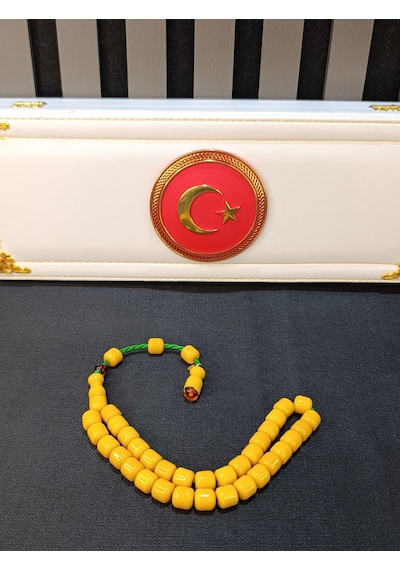 Sıkma Çubuk Kehribar Tesbih 34144571