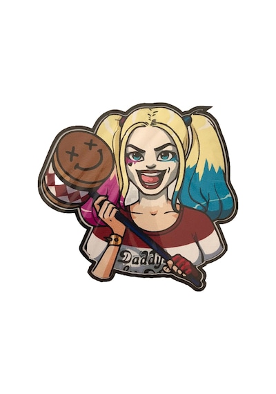 Motosiklet Sticker Harley Quinn 8cm 8cm A