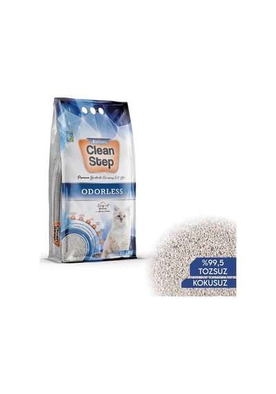 JADAWA Clean Step Kokusuz (Parfümsüz) Topaklanan İnce Tane Benton
