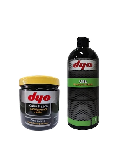1 Kg Dyo Kalın Pasta 1 Kg Dyo Perfect Cila Seti