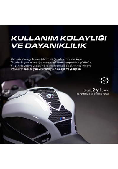Aprilia Rs-660 ile Uyumlu Depo Koruma 6d Karbon Tank Pad - Aprs660y