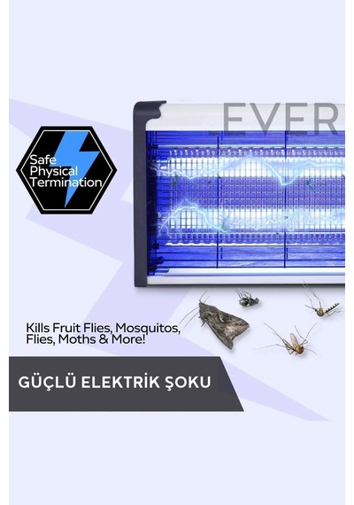 Elektrikli Sinek Öldürücü Sivrisinek Öldürücü Kovucu Sineksavar Cız Zincir Askılı