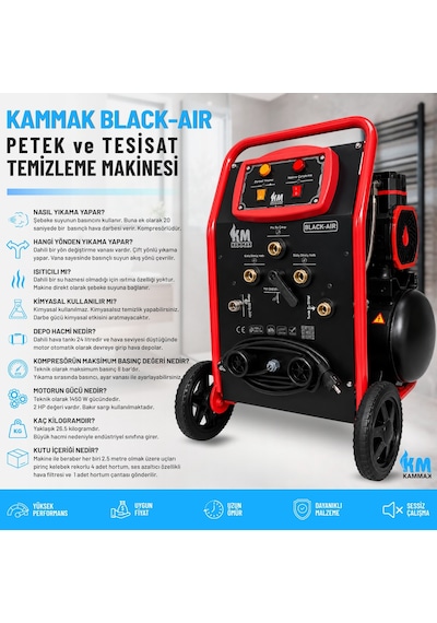 Kammak Black-Air Petek Temizleme Makinesi
