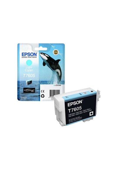 Epson T7605-c13t76054010 Açık Mavi Kartuş-9002606724107