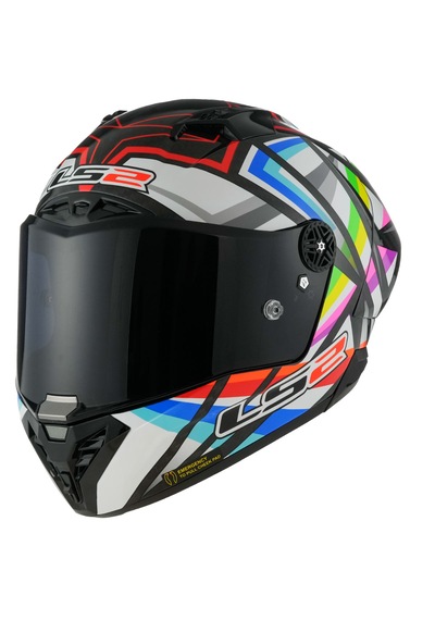 Ls2 Thunder Karbon Gp Aero Flash Full Face Motosiklet Kaskı Siyah