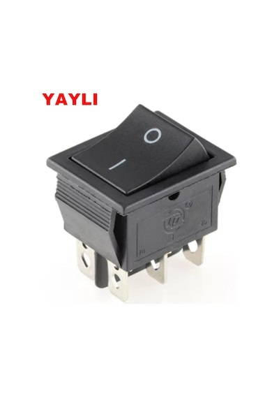 Mr-109a Geniş Işıksız Oyuncak Akülü Araba Anahtar On -off 6p Yaylı Siyah