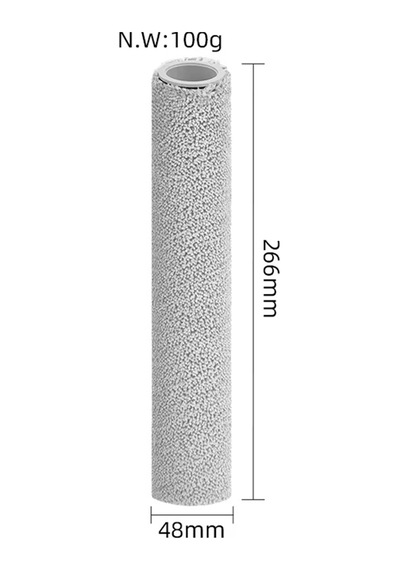 Rovexa Roborock Qrevo Curv 2 Flow Uyumlu Roller Fırça 1 Adet
