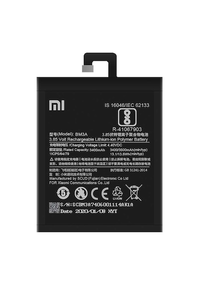 Xiaomi Mi Note 3 A Kalite Batarya Bm3a - 3500 Mah Gns2673250