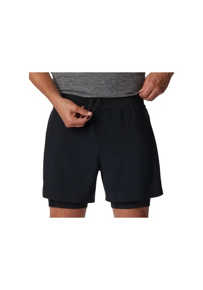 Columbia Endless Trail 2in1 Erkek Siyah Outdoor Şort Ao0612-010 Siyah
