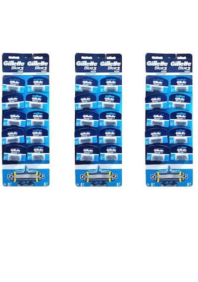 Gillette Blue3 Comfort Tıraş Bıçağı Kartela 3x10'lu
