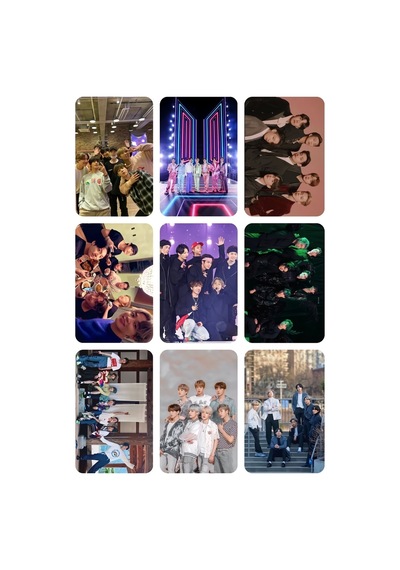 Bts 1 No -kpop- 9 Lu Fotokart Seti