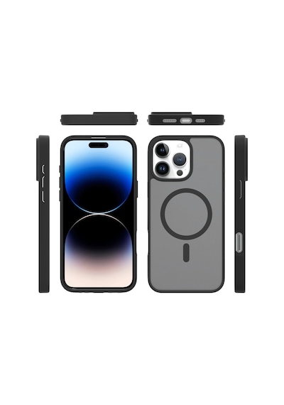 Joko Apple iPhone Uyumlu iPhone 16 Pro Jota Magsafe Kapak - Açık Mavi Renkli