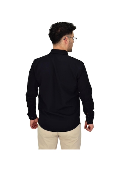 Erkek Spor Gömlek Regular Fit 9630 Bgl-st04413 Siyah Erkek Spor Gömlek Regular Fit 9630 Bgl-st04413 Siyah