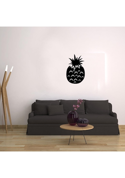 Ananas Folyo Sticker 160cm Uzunluk Siyah