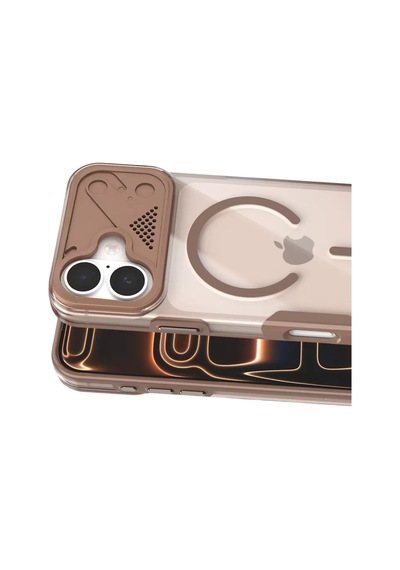 Joko Apple İphone 17 Zinko Magsafe Kapak - Çöl Titanyum