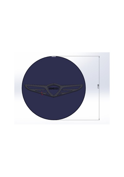 HYUNDAİ GENESİS JANT GÖBEĞİ KAPAK