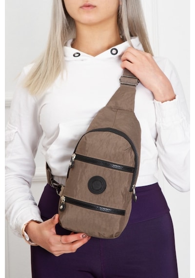 Strong Bag Strong Krinkıl Omuz Ve Göğüs Çantası, Body Bag Çapraz Sırt Çantas-Toprak (495083750)