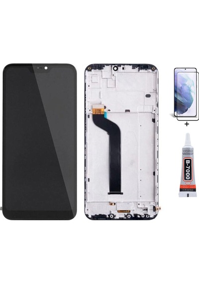 Xiaomi Mi A2 Lite Çıtalı Ekran Lcd Dokunmatik B7000 15ml Yapıştırıcı Ve Kırılmaz Cam İle Beraber Yc
