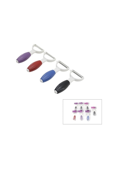 Baysa -839 -bayhome Kayra-1197a Saplı Soyacak Tombul Renkli Plastik - 20'li Paket