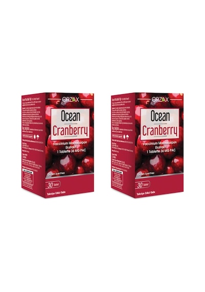 Cranberry 30 Tablet X2 Adet Vitamin