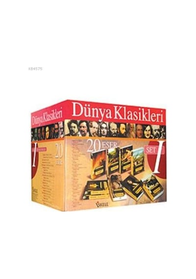 Dünya Klasikleri 1 (20 Kitap Kutulu) - Ivan Sergeyeviç Turgenyev - İskele Yayıncılık