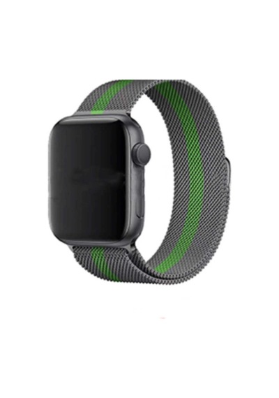 Apple Uyumlu  Watch 38 MM Krd-40 Metal Kordon (487946645)