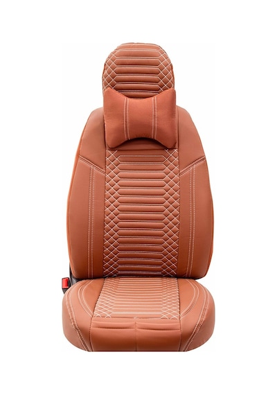 Fiat Albea Uyumlu Lüks Deri Oto Koltuk Kılıfı Ön Arka Takım Tarçın Giydirme Tip Exc