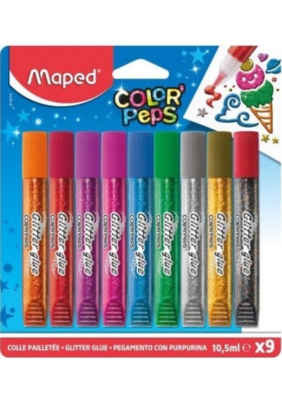 Maped Peps Simli Yapıştırıcı 9'Lu