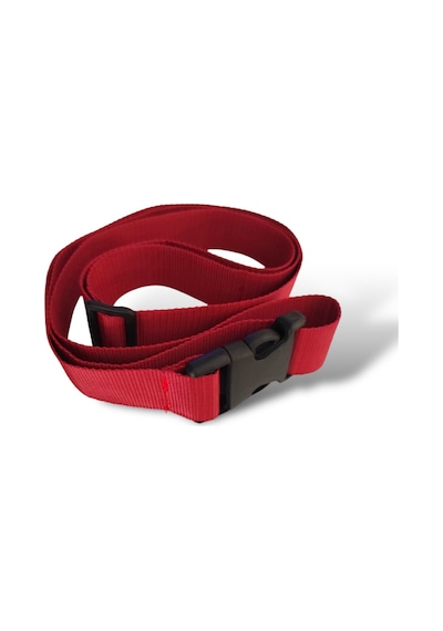 Premium Bordo Renk Valiz Kemeri 4 Adet Bordo