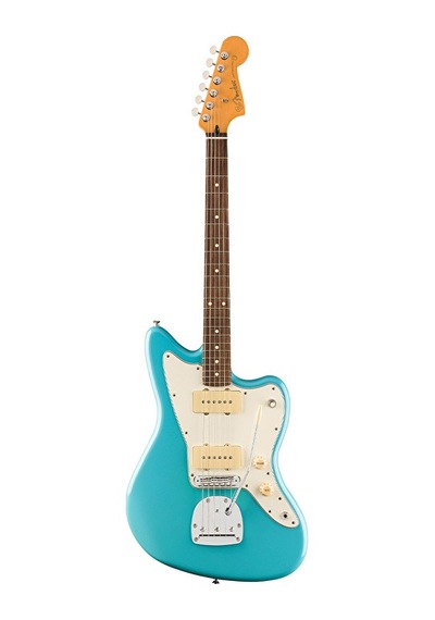Fender 0140590518 Player Iı Jazzmaster Elektro Gitar Aquatone Blue Gülağacı Klavye Mavi Retro Renk Ve Tremolo Sistemi