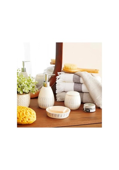 Borla Gri El Havlusu 30x50 Cm Çok Renkli