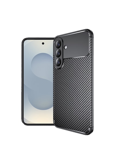 Samsung Uyumlu Galaxy S26 Kılıf Elde Kaymayan Kamera Korumalı Silikon Siyah