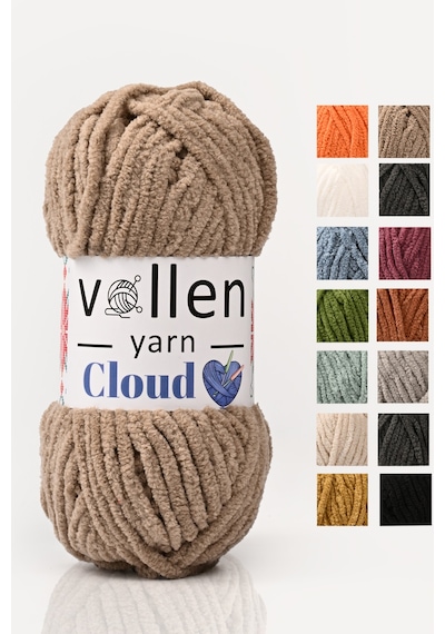 Vollenyarn Cloud,kadife Battaniye Ipi,el Örgü Ipi,tığ Işi Hırka Ipi,amıgurumi Oyuncak Ipi, Kamel