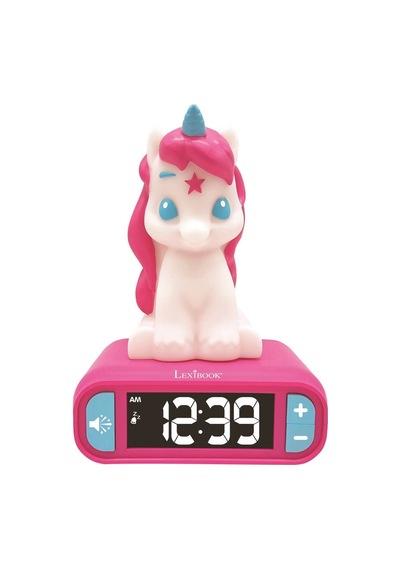 Sesli Ve Işıklı 3d Unicorn Dijital Çalar Saat
