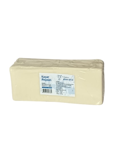 Niyazibey Çiftliği Doğal Çiftlik Sütünden Katkısız Şirden Mayalı Kaşar Peyniri 1 KG