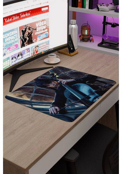 Wednesday 2 V1 48x40 Xl Gaming Kauçuk Kaymaz Taban Mouse Pad Fare Altlığı