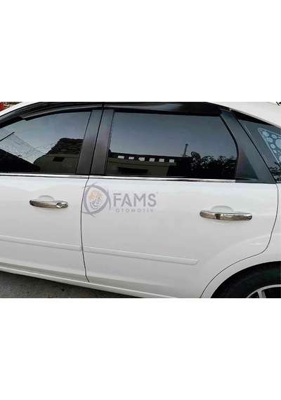 Ford Focus 2 Uyumlu 2004-2010 Krom Kapı Kolu 4 Kapı P.Çelik