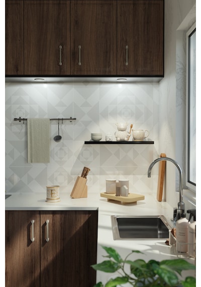 Yankı-BYEG 60 cm Mat Siyah Mdf Duvar Rafı Gizli Bağlantı Kitaplık