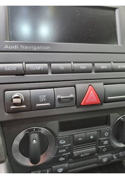 Audi A3 8p İçin Güneş Gözlüğü Tutucusu
