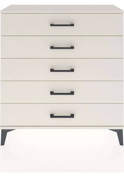 Arges Şifonyer 5 Çekmeceli 88x30x96 Aytaşı-aytaşı Aytaşı