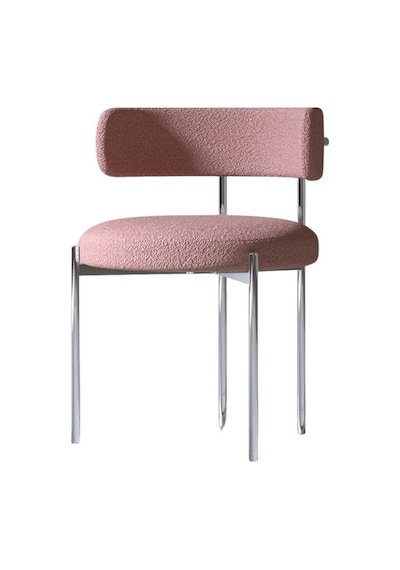 Teddy Sandalye, Krom Metal Pembe