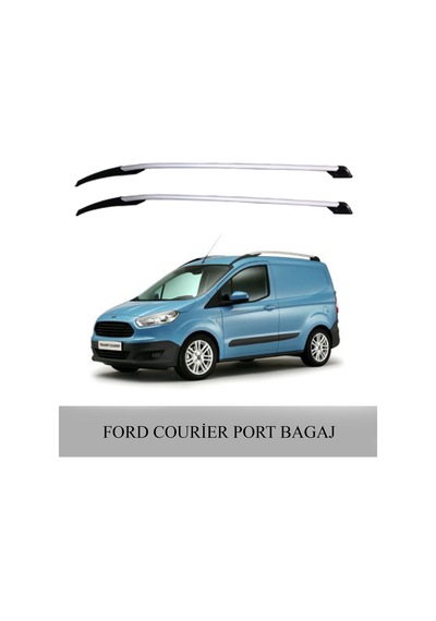 FORD COURİER TAVAN ÇITASI  ABS AYAK SAĞ SOL TAKIM 2014-2022 ALÜMİNYUM ELOKSAL