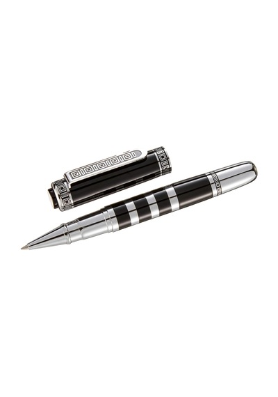 Steelpen Clkpen Zpö03 Atatürk Silüetli Roller Kalem Gümüş Çok Renkli