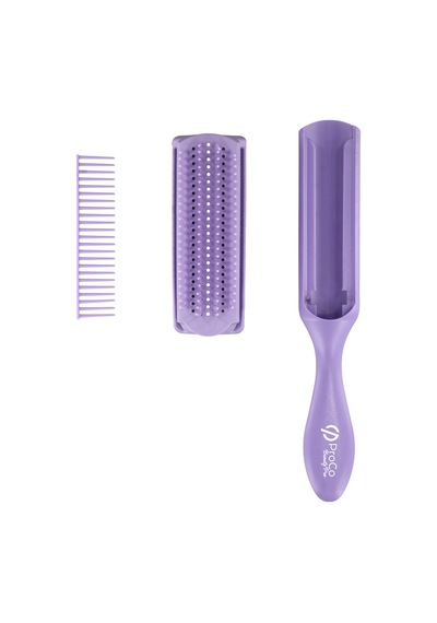 Icon Brush Zero Frizz Saç Fırçası - Bukle Belirginleştirici Ve Şekillendirici Lila