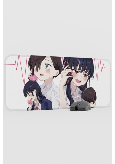 Boku No Kokoro No Yabai Yatsu Anime V5 - 70x30 Xl Gaming Kauçuk Kaymaz Taban Mouse Pad Fare Altlığı