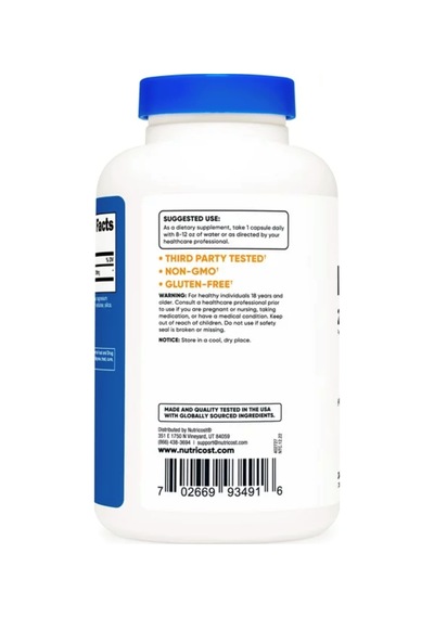 Nutricost L-theanine 200 Mg 240 Capsules.usa.43. Aromasız