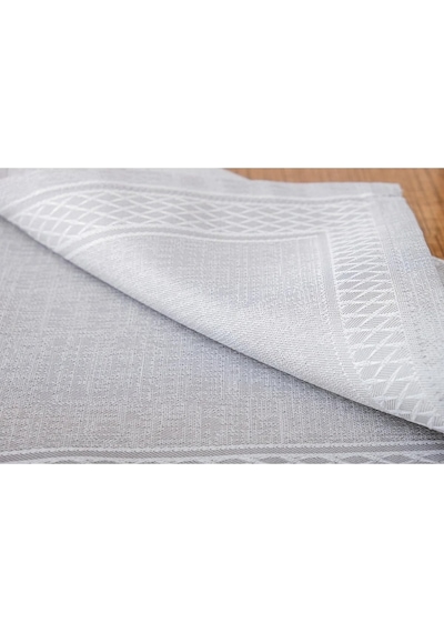 Lola Jakar Polyester Kumaş Bej Amerikan Servis 34x46 Cm Gri 4 Ad. 1382 Krem
