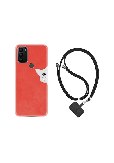 General Mobile Gm21 Plus Kılıf Boyun Askılı Kedoş 1735